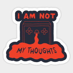 My Thoughts Sticker
